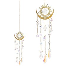 Feng Shui lapač sluneční energie - Slunce a Měsíc