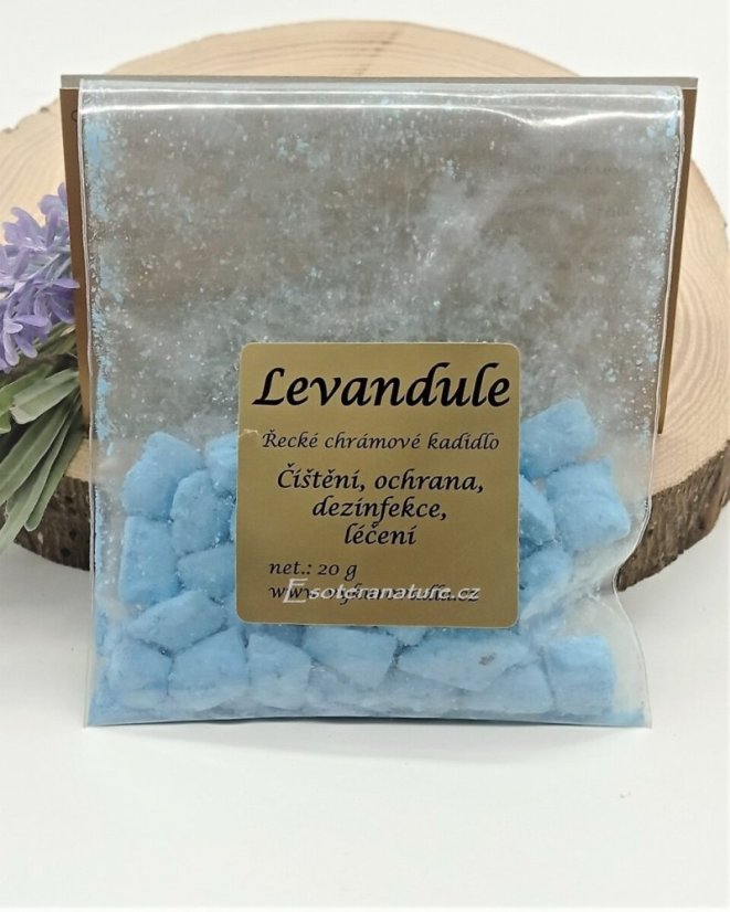 Řecké chrámové kadidlo -Levandule