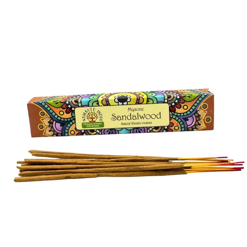 Vonné tyčinky Mandala Masala - Santalové Dřevo