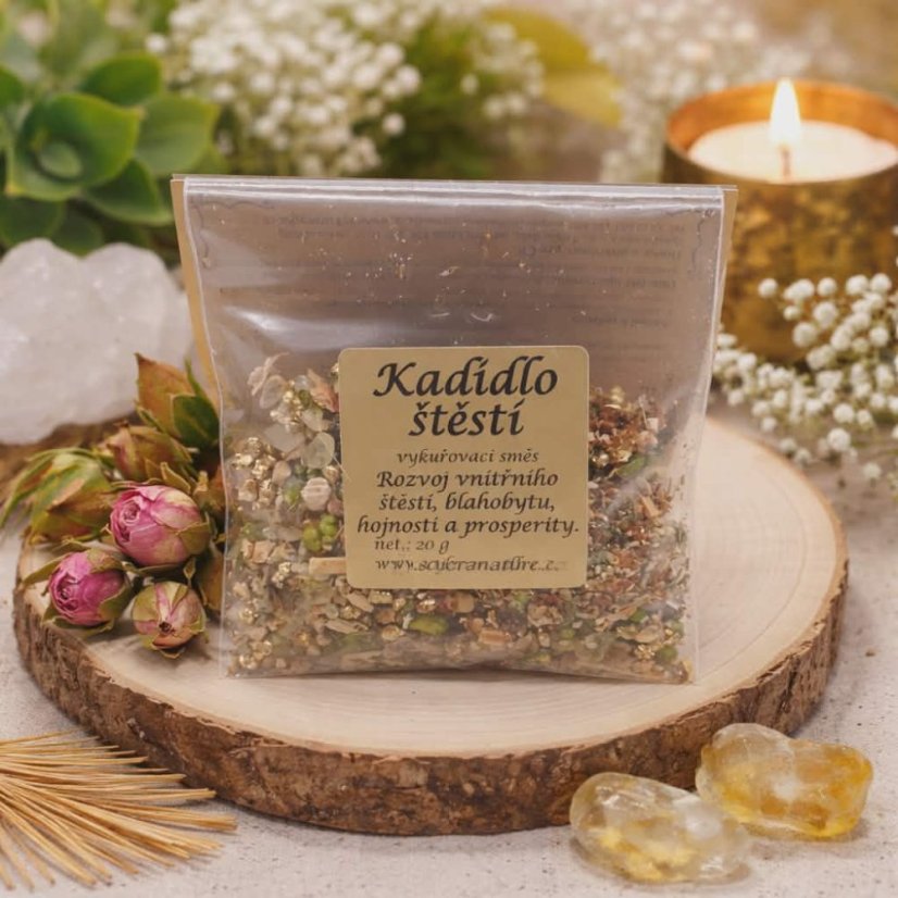 Vykuřovací směs - Kadidlo štěstí