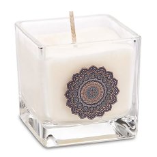 Ekologická svíčka Mandala s vůní -Agarwood