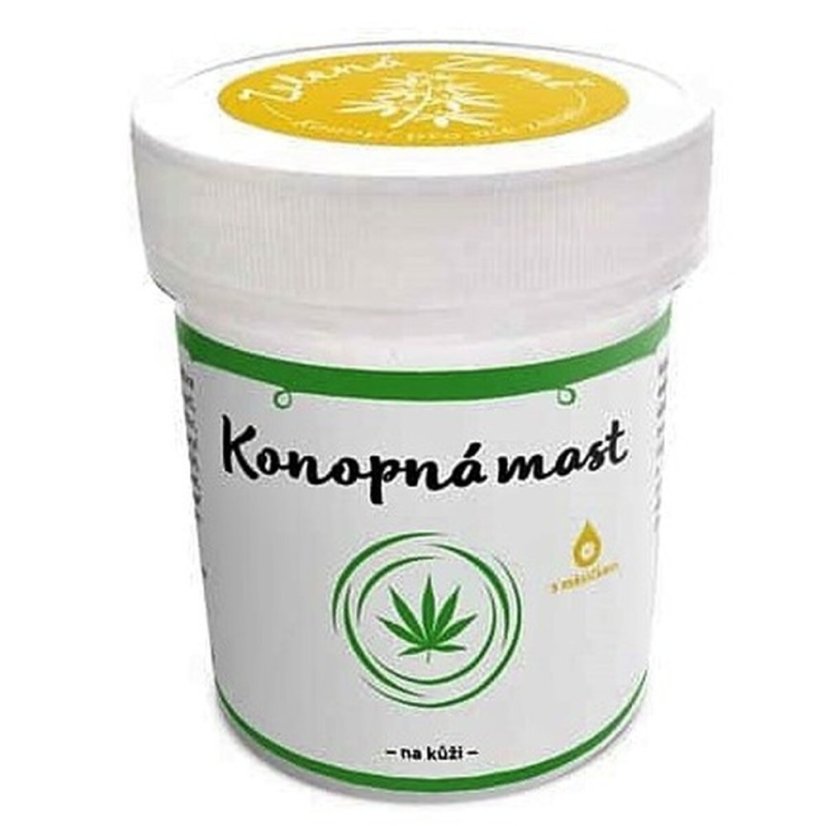 Konopná mast na kůži Konopná mast na kůži