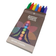 Svíčky magické čakrová sada-7 Čaker