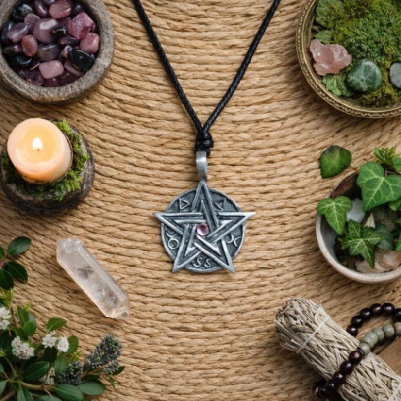 Amulet ochranný - Mystický pentagram