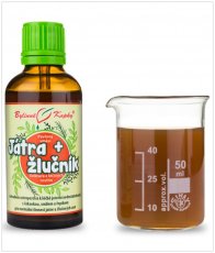 Játra a žlučník ,bylinné kapky 50 ml