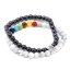 Magneticky naramek Bily Howlit 2
