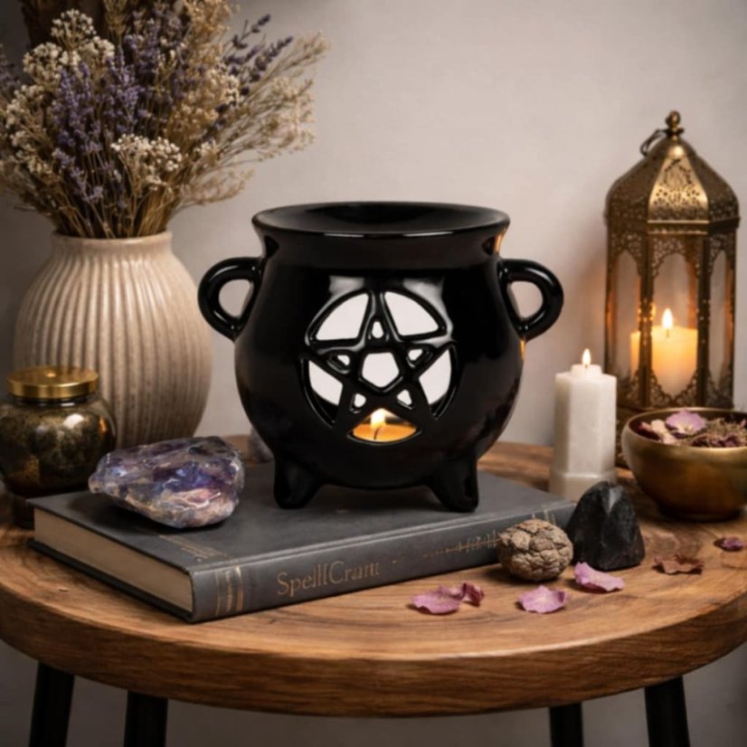 Aromalampa kotlík - Pentagram