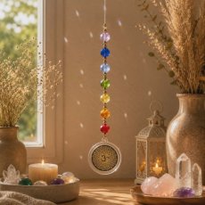 Feng Shui čakrový lapač sluneční energie - Ohm