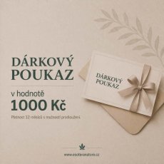 Dárkový poukaz 1000 Kč