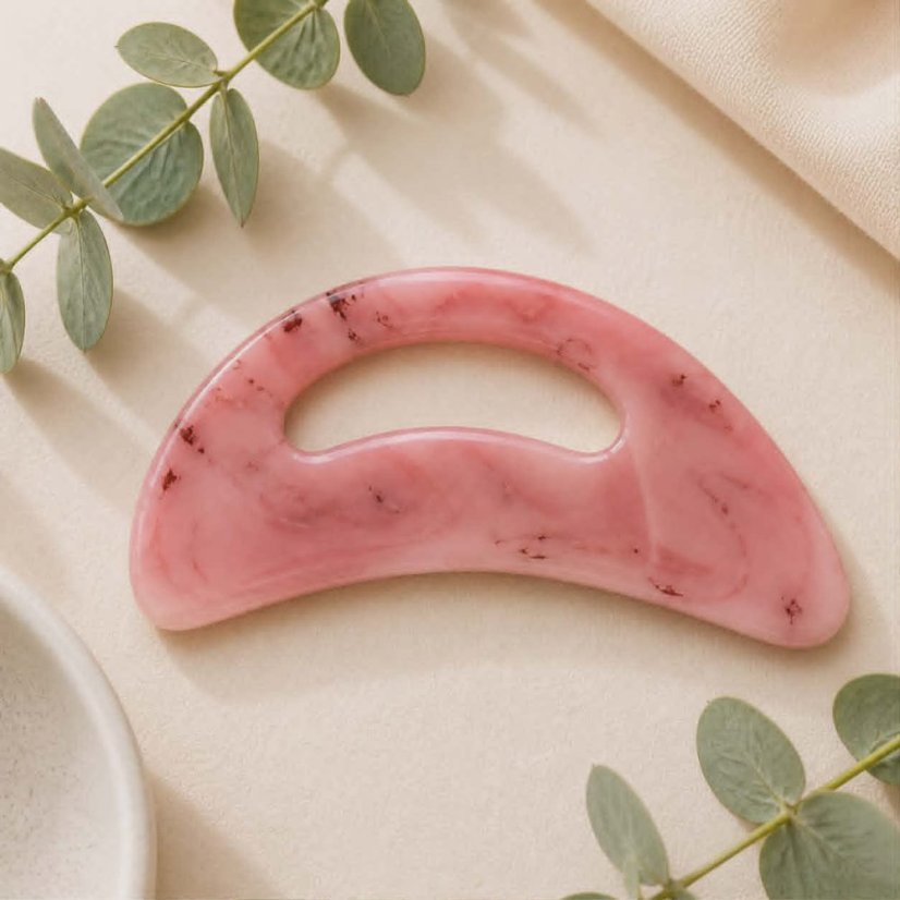 Masážní  Gua Sha  na tělo - Půlměsíc