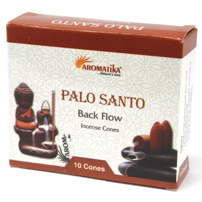 Vonné kužely Aromatika Tekoucí Dým - Palo Santo