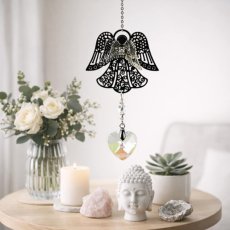 Feng Shui lapač sluneční energie - Andělské srdce