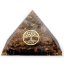 Pyramida orgonit Strom života - Tygří oko, energie síly a odvahy