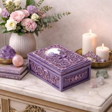 Luxusní magická krabička šperkovnice - Křišťálové koule