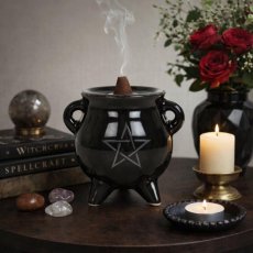 Stojánek na vonné tyčinky a kužele - Pentagram