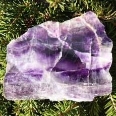 Leštěný řez-Fluorit