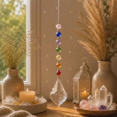 Feng Shui čakrový lapač sluneční energie - List
