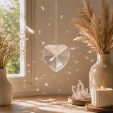 Feng Shui závěsný Křišťál - Srdce