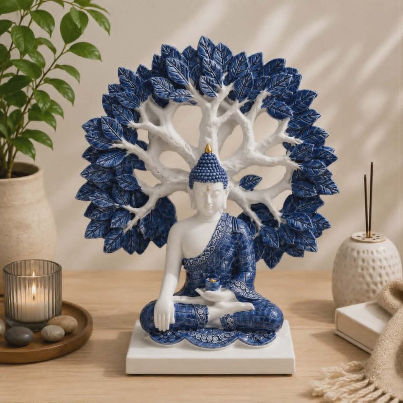 Soška Thai Buddha -Strom života