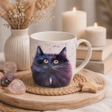 Porcelánový hrnek - Barevná kočka v dárkové krabičce