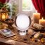 Křišťálová koule v dárkové krabičce 7,5cm
