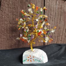 Stromeček štěstí - Mix drahých kamenů