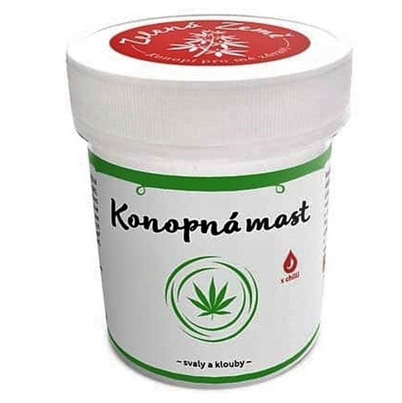 Konopná mast na svaly a klouby