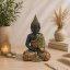 Soška Thai Buddha -Rozjímání
